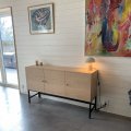 Kundbild Carl sideboard med 3 dörrar - Whitewash: Supernöjd!!!