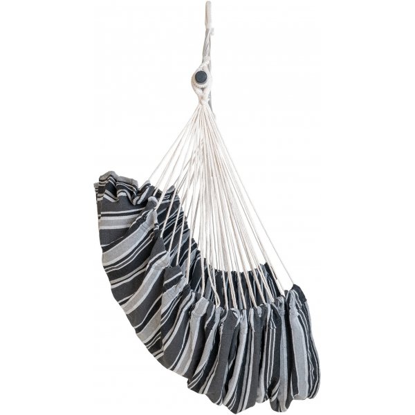 Chaise suspendue Lamia - Gris/Noir Chaise suspendue Lamia - Gris/Noir