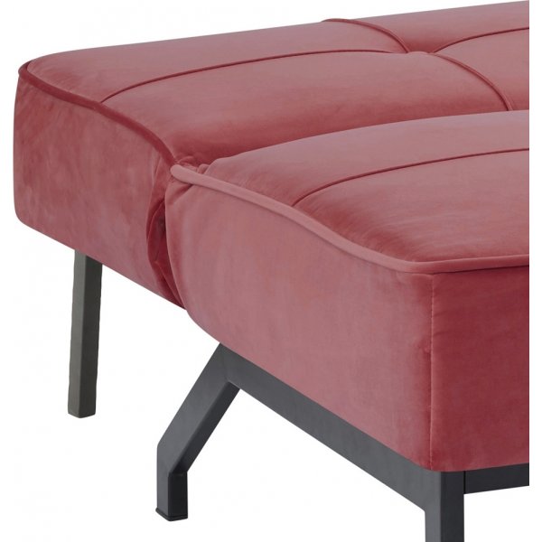 Canap-lit Perugia 2,5 places - Rouge