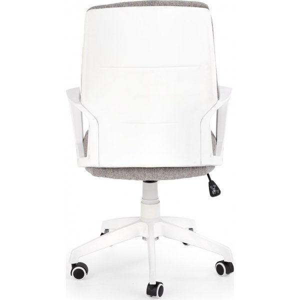 Chaise de bureau Mildred - Blanc/beige Chaise de bureau Mildred - Blanc/beige