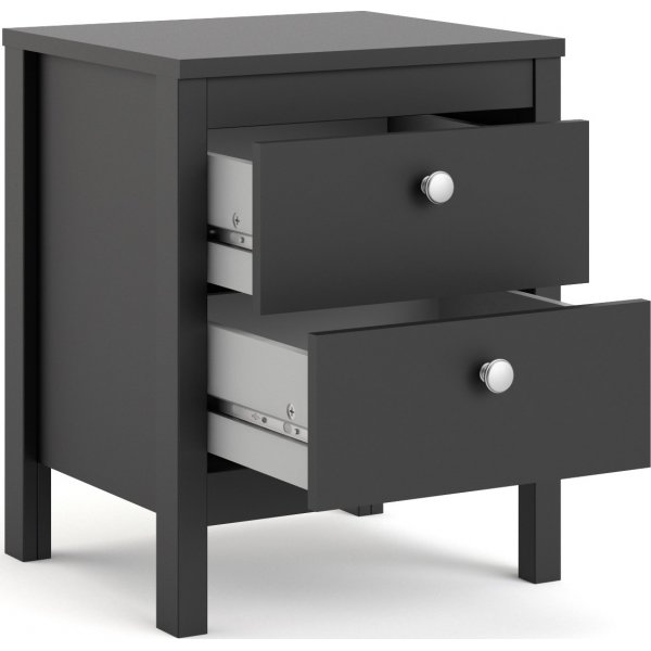 Nachtkastje Madrid - Zwart