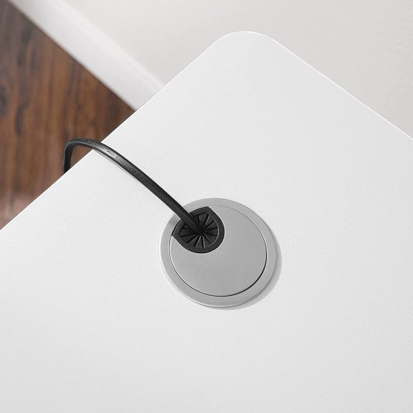 Eleonore skrivbordsskiva 120 x 60 cm - Vit