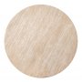 Soffbord mocca med Travertintopp 80 cm