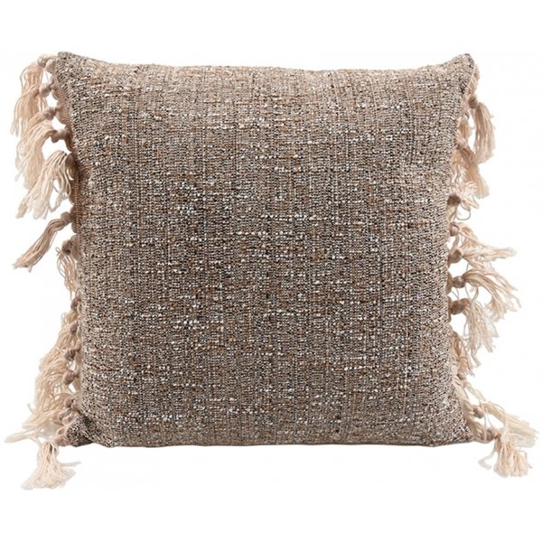 BOHO kuddfodral 45x45 cm - Taupe