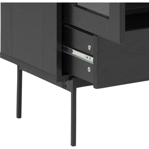 Angus vitrinskp - Svart