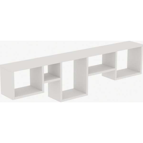 Amanos wandplank - Wit Amanos wandplank - Wit