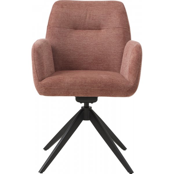 Steve karmstol - Rosa/svart