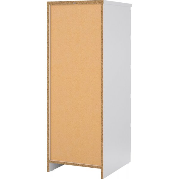 Naia smal dressoir met 5 laden - Wit Naia smal dressoir met 5 laden - Wit