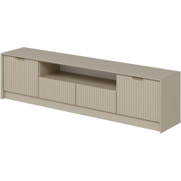 Meuble TV Bazal sans pieds - Beige Meuble TV Bazal sans pieds - Beige