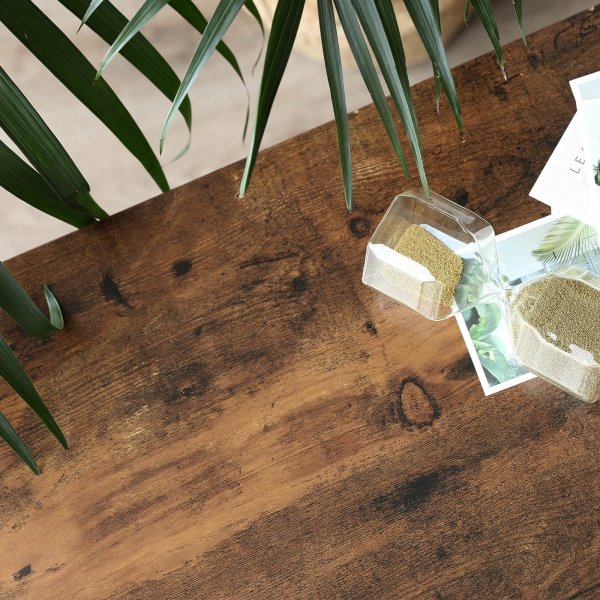 Jussi skohylla 100 x 92,5 cm- Brun/svart