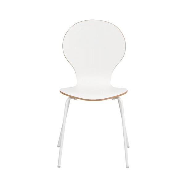 Bailey stol - Vit-laminat/ek Bailey stol - Vit-laminat/ek