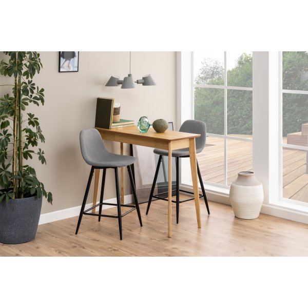 Tabouret de bar Wilma - Gris Tabouret de bar Wilma - Gris