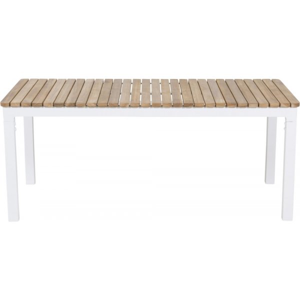 Table basse Brasilia - Naturel/Blanc
