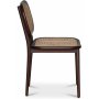 Sikns II stol brun mahogny / rotting