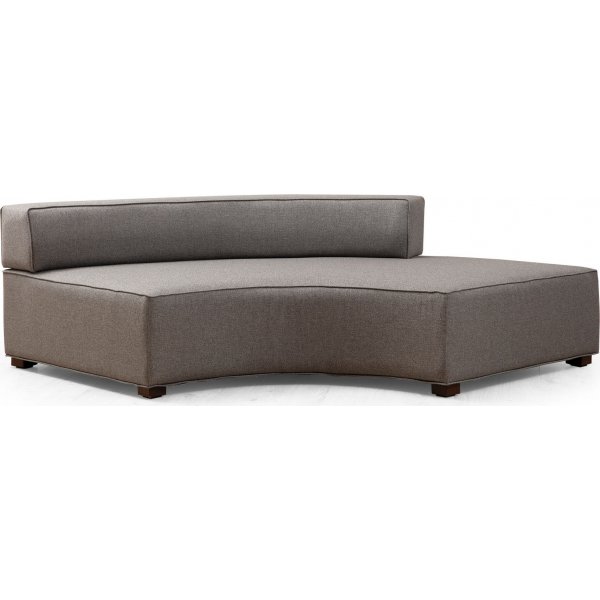 Canapé en U Gloria 360 cm - Gris Canapé en U Gloria 360 cm - Gris