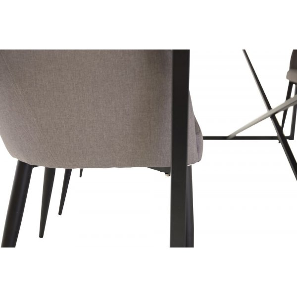 Table à manger Addison 240 cm - Noir Table à manger Addison 240 cm - Noir