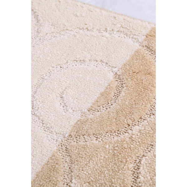 Sile badrumsmatta - Brun/benvit Sile badrumsmatta - Brun/benvit