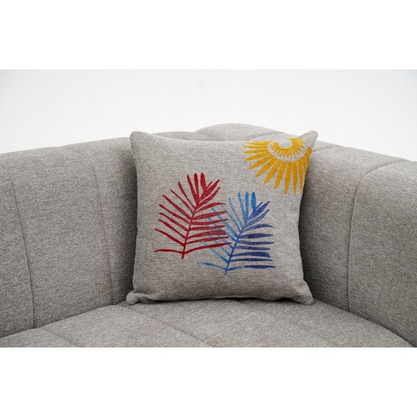 Beyza divansoffa v�nster - Ljusgr�