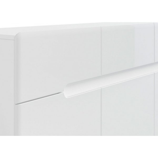 Varga sideboard - Vit (högglans) Varga sideboard - Vit (högglans)