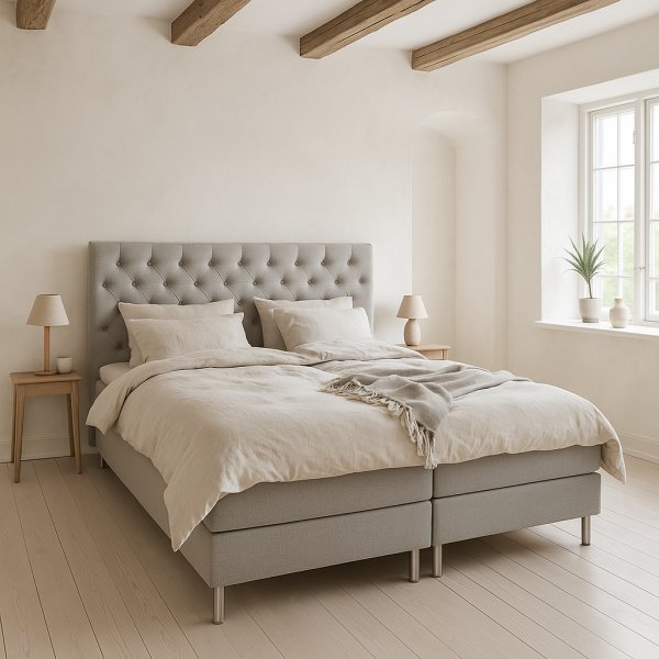 Ställbar säng 80x200 cm - Grå Ställbar säng 80x200 cm - Grå