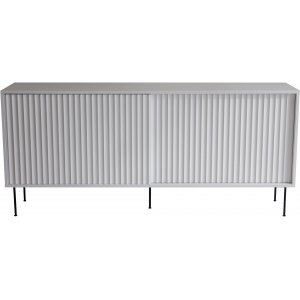 Yumi sideboard 178 cm - Vit - Svart