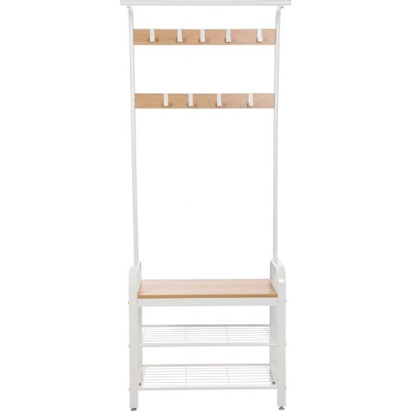 Furir hallmöbel 72 cm - Vit/beige Furir hallmöbel 72 cm - Vit/beige