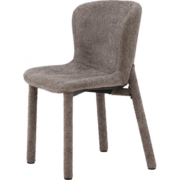 Astoria matstol - Brun bouclé Astoria matstol - Brun bouclé