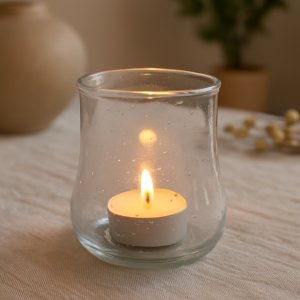 Ljuslykta i glas Ljuslykta i glas