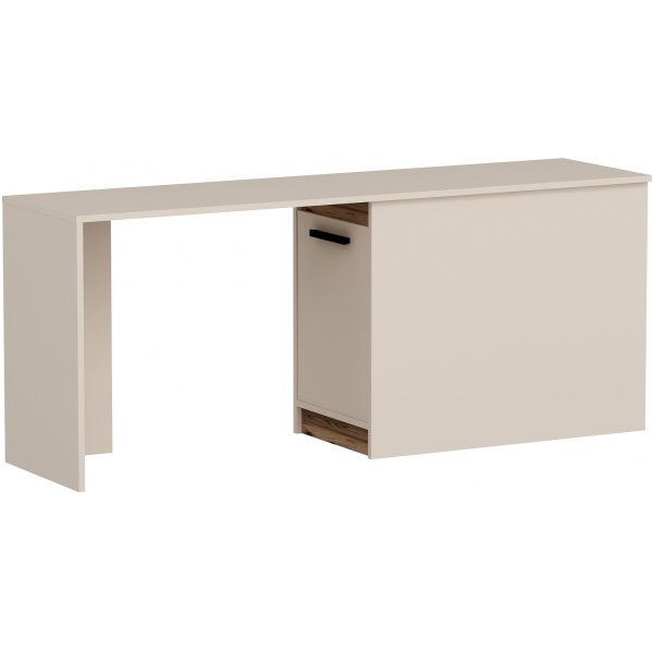 Akser bureau 180 x 47 cm - Licht walnoot/beige