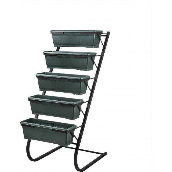 Rinse växthylla - Mörkgrön/svart Rinse växthylla - Mörkgrön/svart