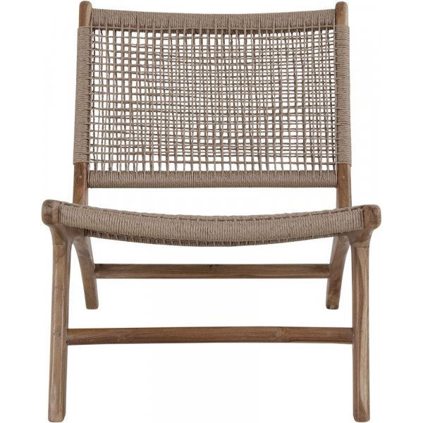 Derby Fauteuil - teak/rotan