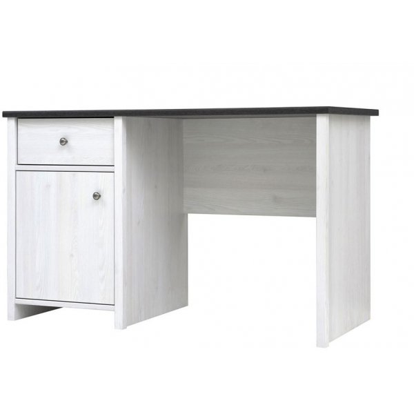 Salvador bureau 120 cm - Wit/zwart Salvador bureau 120 cm - Wit/zwart