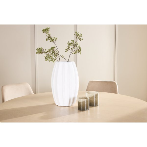 Matbord Copenhagen med 6 st Night stolar - Beige/whitewash Matbord Copenhagen med 6 st Night stolar - Beige/whitewash