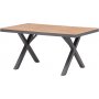 Garcia matbord 150 x 90 cm - Svart/Natur