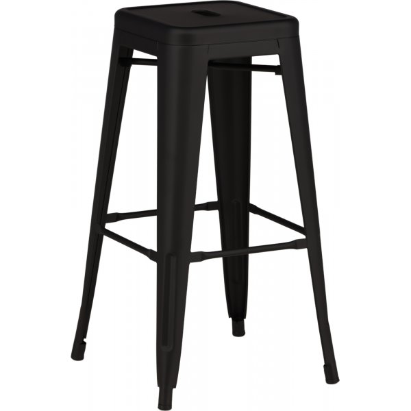 Tabouret de bar Tempe - Noir Tabouret de bar Tempe - Noir