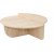 Table basse Podium 90 cm - Travertin