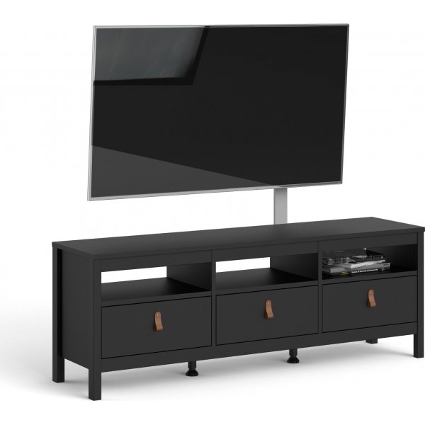 Banc multimdia Madrid - Noir