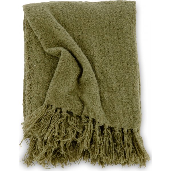 Sten pläd 130x170 cm - Grön Sten pläd 130x170 cm - Grön