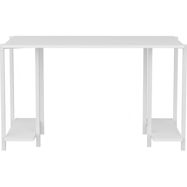 Bureau Academy 125,2 x 60 cm - Blanc Bureau Academy 125,2 x 60 cm - Blanc