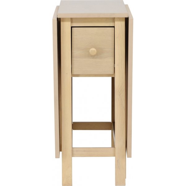 Edward matbord 110-150 x 80 cm - Whitewash