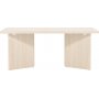 Bassholmen matbord 180 x 90 cm - Whitewash