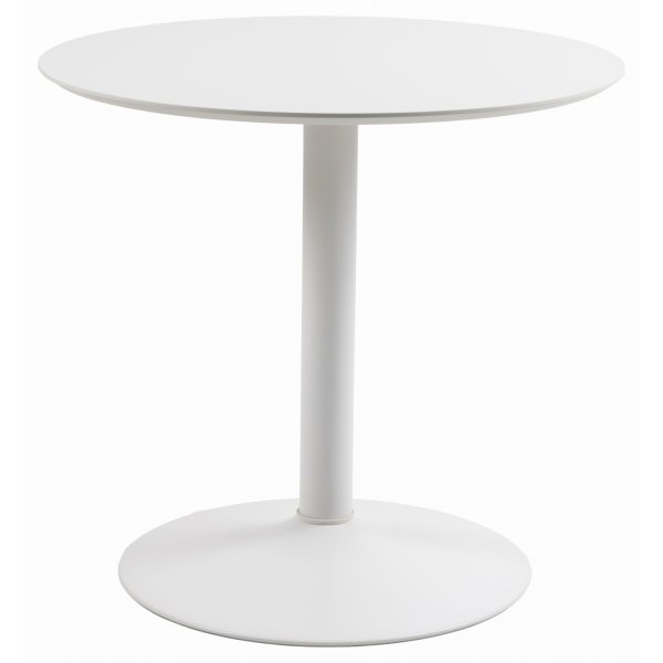 Ibiza cafbord 80 cm - Vit