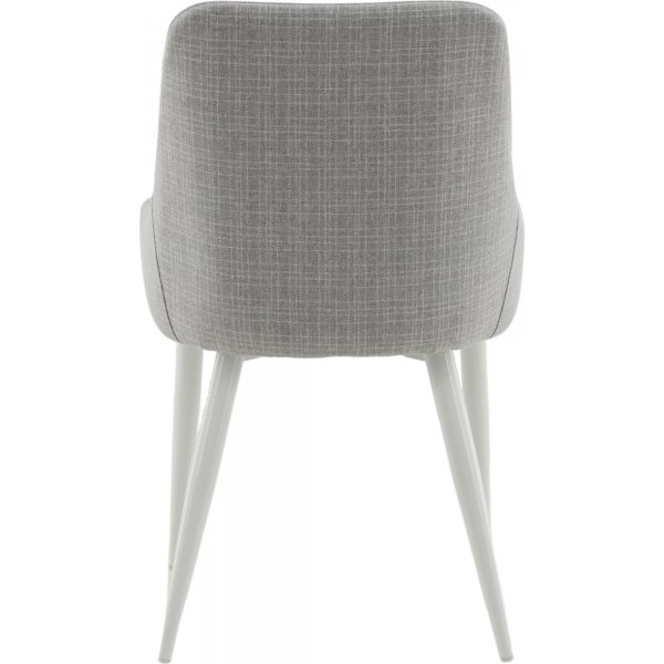 Chaise de salle à manger Paradis - Gris clair/blanc Chaise de salle à manger Paradis - Gris clair/blanc