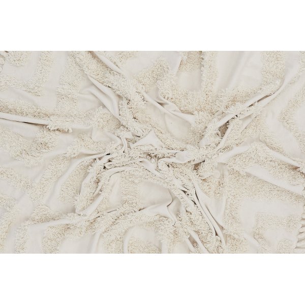 Tapis en coton Kleva - Blanc Tapis en coton Kleva - Blanc