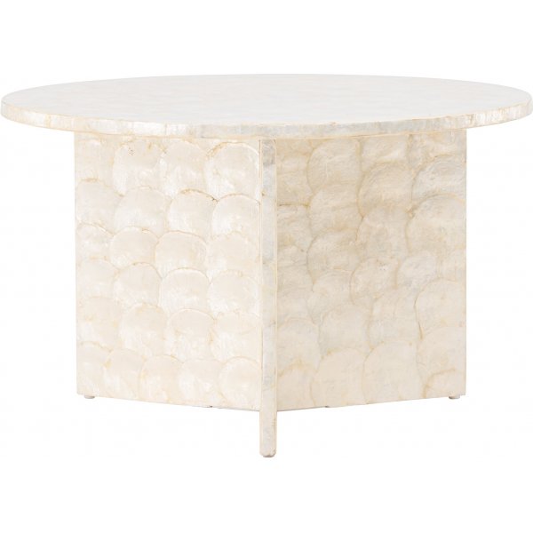 Smögen soffbord Ø70 cm - Ljusgrå Smögen soffbord Ø70 cm - Ljusgrå