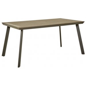 Rosario matbord 160x90 cm - Grå