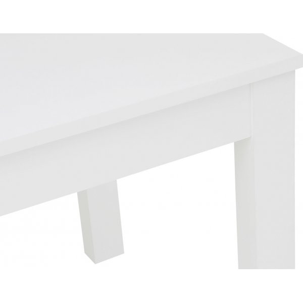 Bryk 2 tables à manger 140-180 x 80 cm - Blanc Bryk 2 tables à manger 140-180 x 80 cm - Blanc