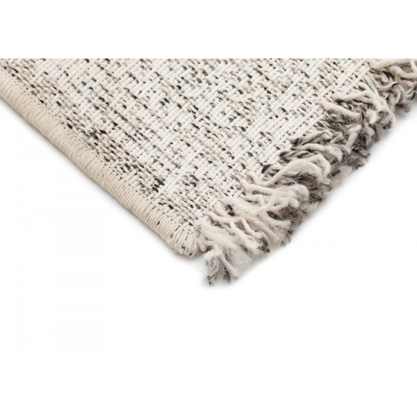 Plat geweven vloerkleed Granaat - Creme/Grijs Plat geweven vloerkleed Granaat - Creme/Grijs