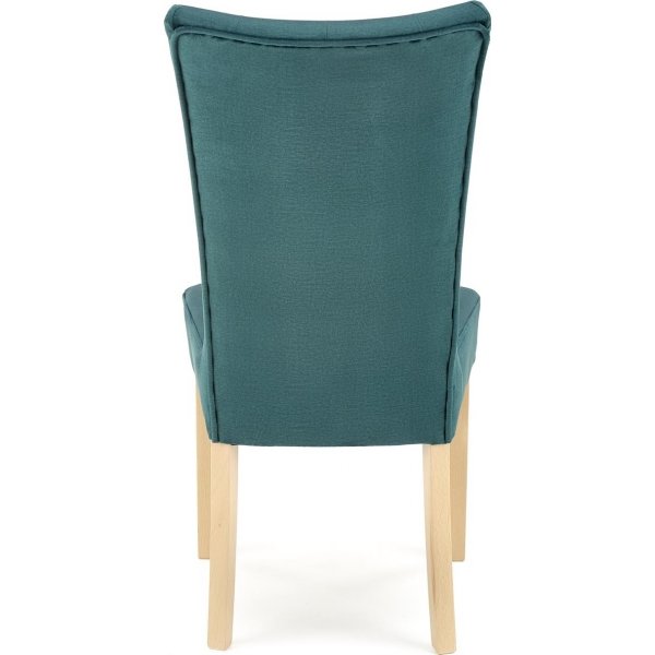 Chaise de salle à manger Vermont - Vert/chêne Chaise de salle à manger Vermont - Vert/chêne