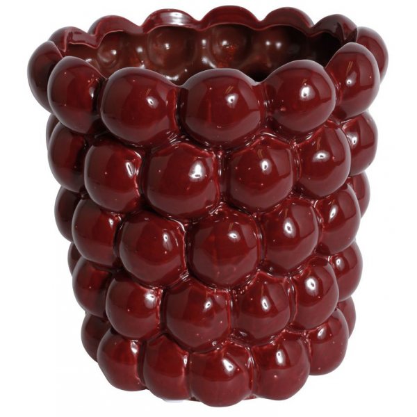 Vas Big Bouble H23 cm - Rd